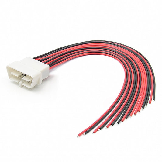 30cm 16Pin Fixed Terminal Extension Cable Male Plug by bashfashion