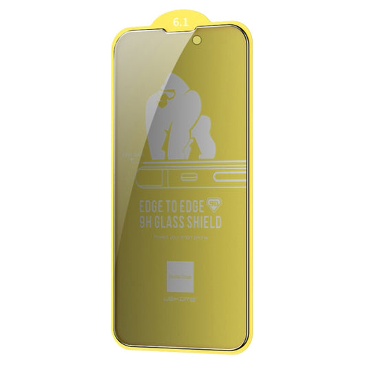 For iPhone 14 WEKOME 9D Curved Privacy Tempered Glass Film by WK