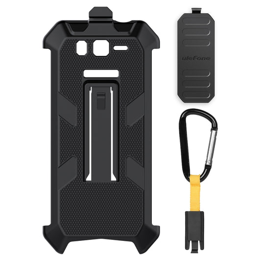 For Ulefone Armor 20WT Ulefone Back Clip Phone Case with Carabiner (Black) by Ulefone