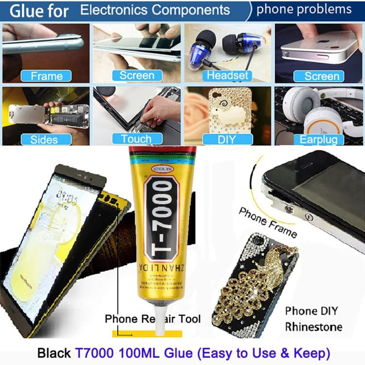 15mL T7000 LCD Screen Black Glue Multifunction Universal DIY Adhesive Glue by bashfashion