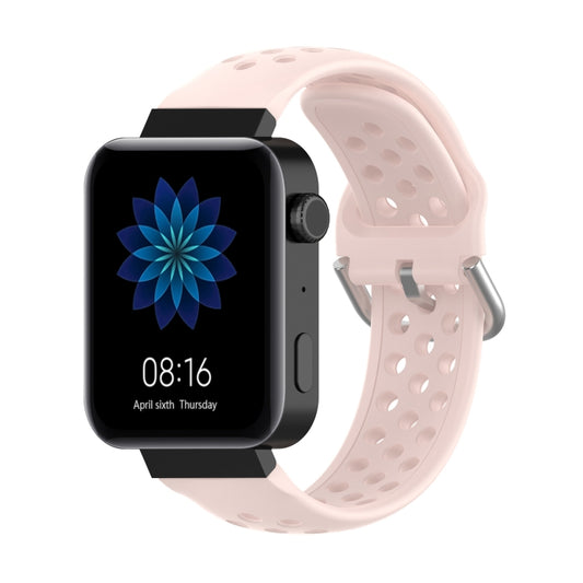 For Xiaomi Watch / Huawei Honor S1 18mm Solid Color Sport Watch Band(Pink) by bashfashion