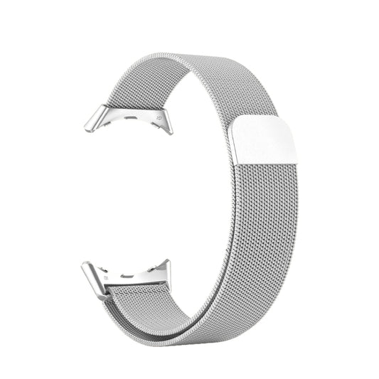 For Google Pixel Watch Milanese Stainless Steel Metal Watch Band(Silver) by bashfashion