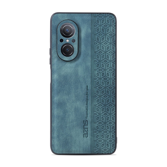 For Huawei nova 9 SE / Honor 50 SE AZNS 3D Embossed Skin Feel Phone Case(Dark Green) by AZNS