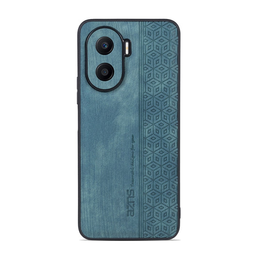 For Honor X40i AZNS 3D Embossed Skin Feel Phone Case(Dark Green) by AZNS
