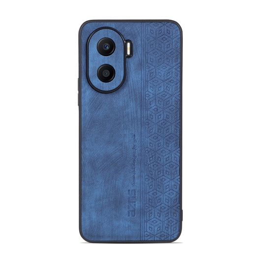 For Honor X40i AZNS 3D Embossed Skin Feel Phone Case(Sapphire Blue) by AZNS