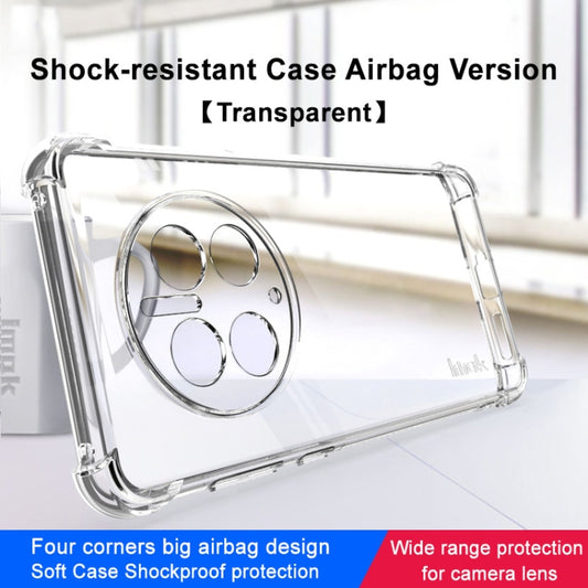 For Huawei Mate 50 Pro imak Shockproof Airbag TPU Phone Case(Transparent) by imak