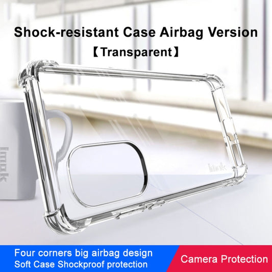 For Motorola Edge 2022 5G imak Shockproof Airbag TPU Phone Case(Transparent) by imak