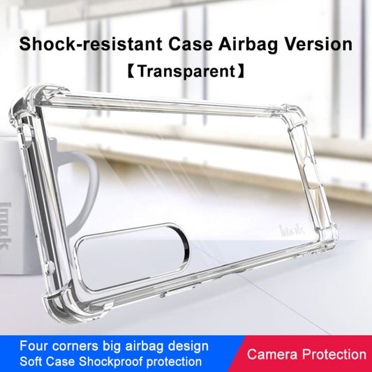 For Sony Xperia 5 IV imak Shockproof Airbag TPU Phone Case(Transparent) by imak