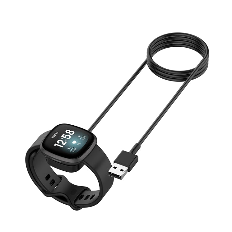 For Fitbit Versa4 Watch Magnetic Charging Cable Length: 30cm by bashfashion