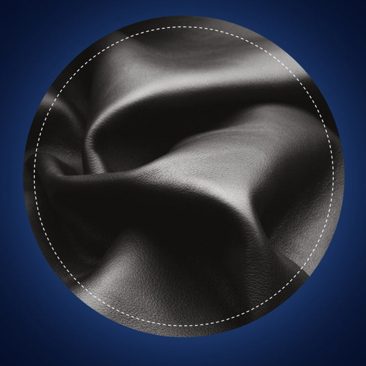 For Huawei P50 QIALINO Genuine Leather Side Window View Smart Phone Case(Black) by QIALINO