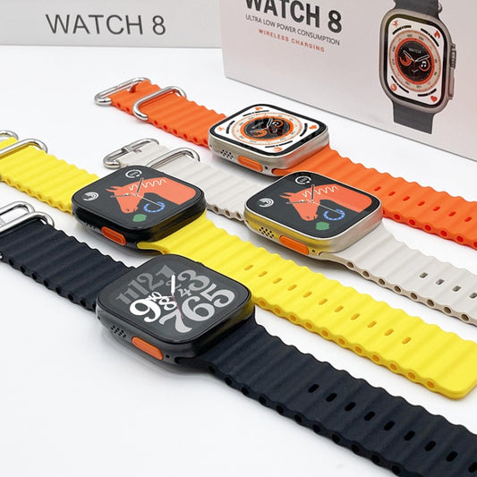 KD99 Ultra 1.99 inch IPS Screen Smart Watch, Support Heart Rate & Blood Oxygen Monitoring / Sports Modes(Black) by bashfashion