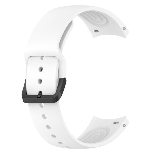 For Xiaomi Watch S1 Pro Silicone Watch Band(White) by bashfashion