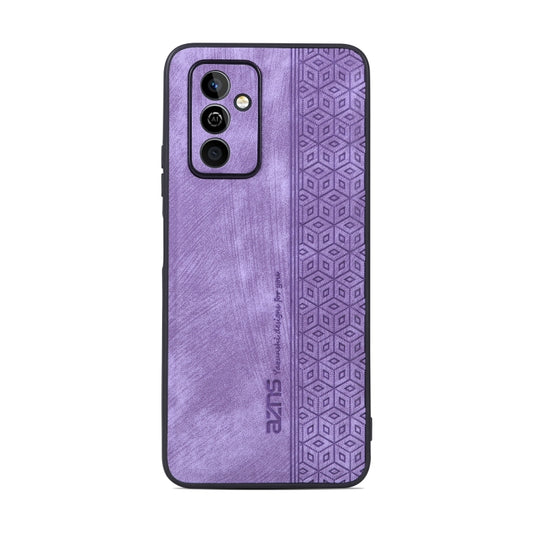 For Huawei Maimang 11 AZNS 3D Embossed Skin Feel Phone Case(Purple) by AZNS