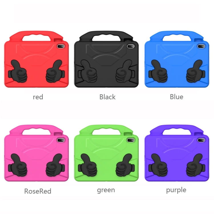 For iPad 2025 / 2022 Children EVA Shockproof Tablet Case with Thumb Bracket(Red) by bashfashion