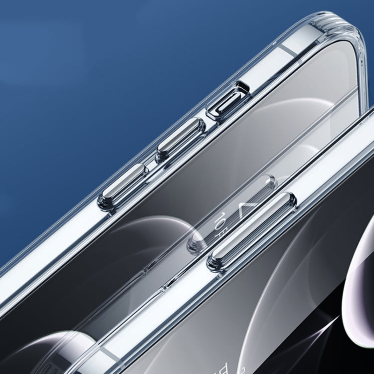 For iPhone 14 SULADA Frosted Series Shockproof Transparent TPU Phone Case(White) by SULADA