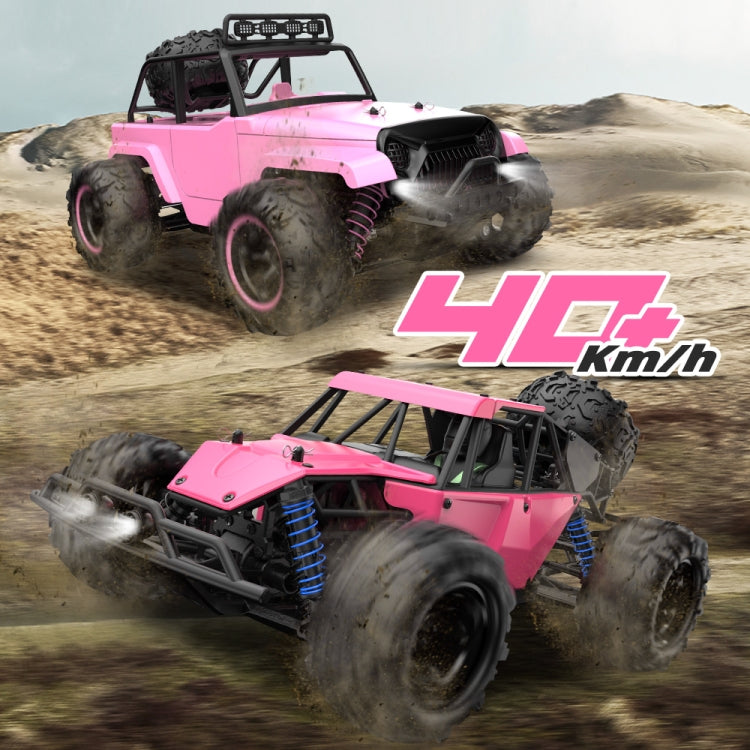 9303E 1:18 Full Scale Remote Control 4WD High Speed Car (Pink) by bashfashion