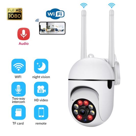 A7 1080P HD Wireless WiFi Smart Surveillance Camera Support Night Vision / Two Way Audio with 16G Memory by bashfashion