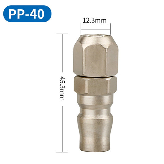 LAIZE PP-40 10pcs C-type Self-lock Pneumatic Quick Fitting Connector by LAIZE