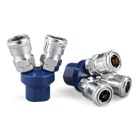 LAIZE Round Two Way G1/2 C-type Self-lock Pneumatic Components by LAIZE