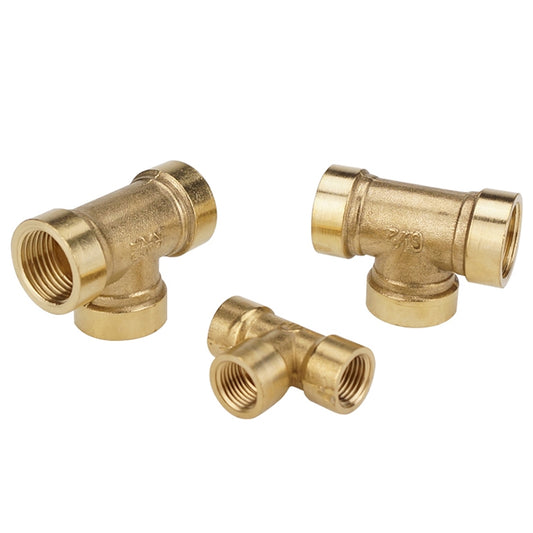 LAIZE Internal Thread Plumbing Copper Pipe Fittings, Caliber:2 Point(Three Way) by LAIZE