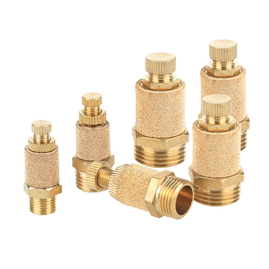 LAIZE Throttling Pneumatic Muffler, Caliber:6 Point by LAIZE