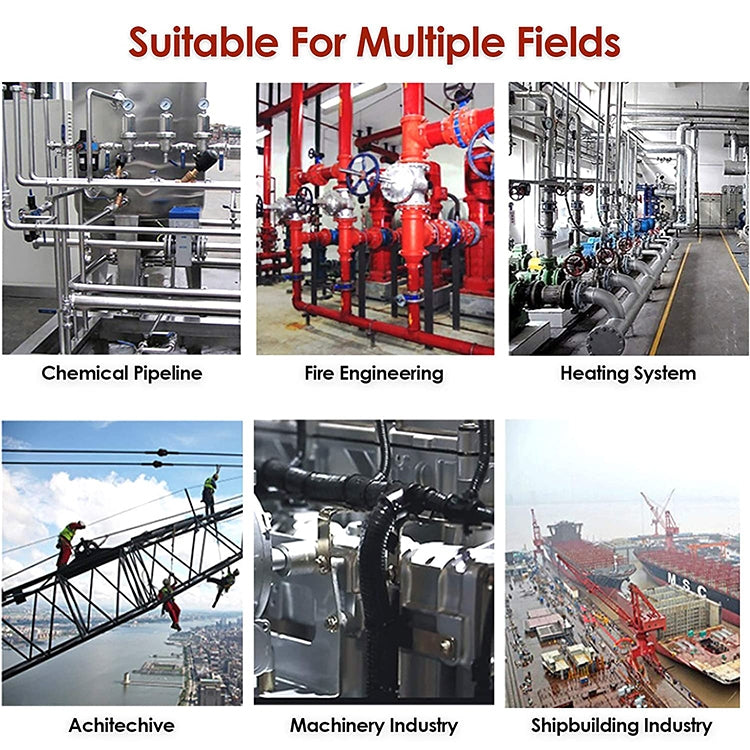 LAIZE Full Copper Long Pneumatic Muffler, Caliber:2 Point by LAIZE