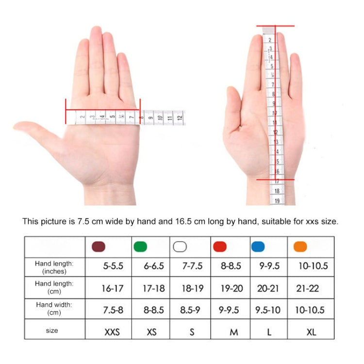 304 Stainless Steel 5 Fingers Steel Ring Anti-cutting Labor Protection Gloves, Size:S by bashfashion