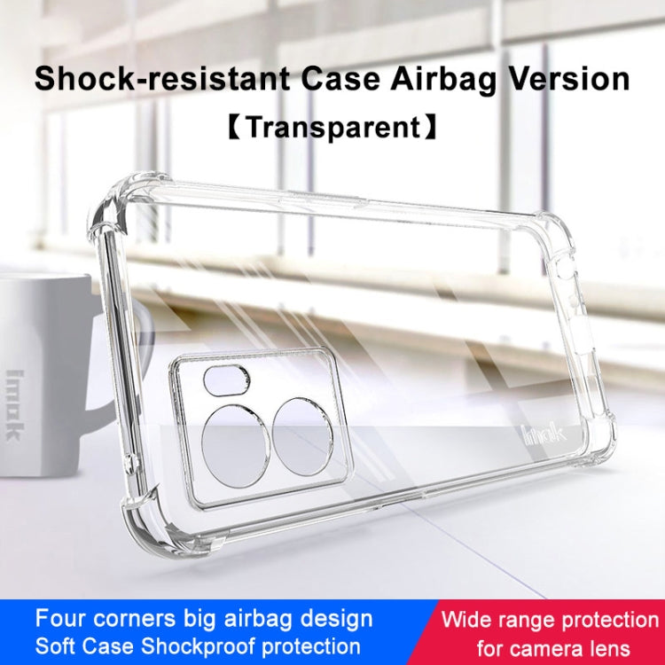 For OnePlus Nord N300 5G imak Shockproof Airbag TPU Phone Case(Transparent) by imak