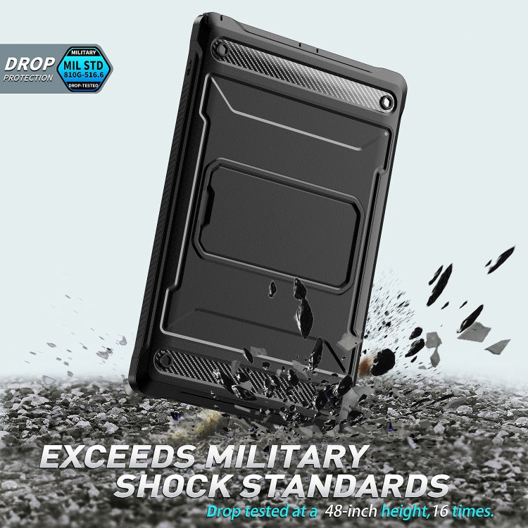 For Samsung Galaxy Tab A8 10.5 2021 Explorer Tablet Protective Case (Black) by bashfashion