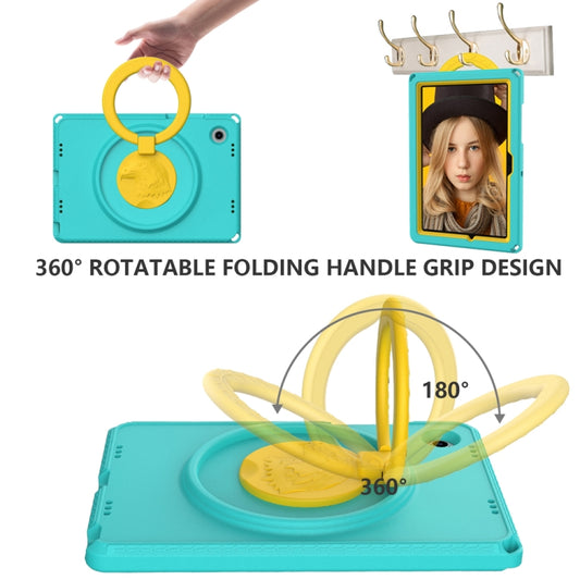 For Samsung Galaxy Tab A8 10.5 2021 EVA + PC Shockproof Tablet Case with Waterproof Frame(Glacier Green) by bashfashion