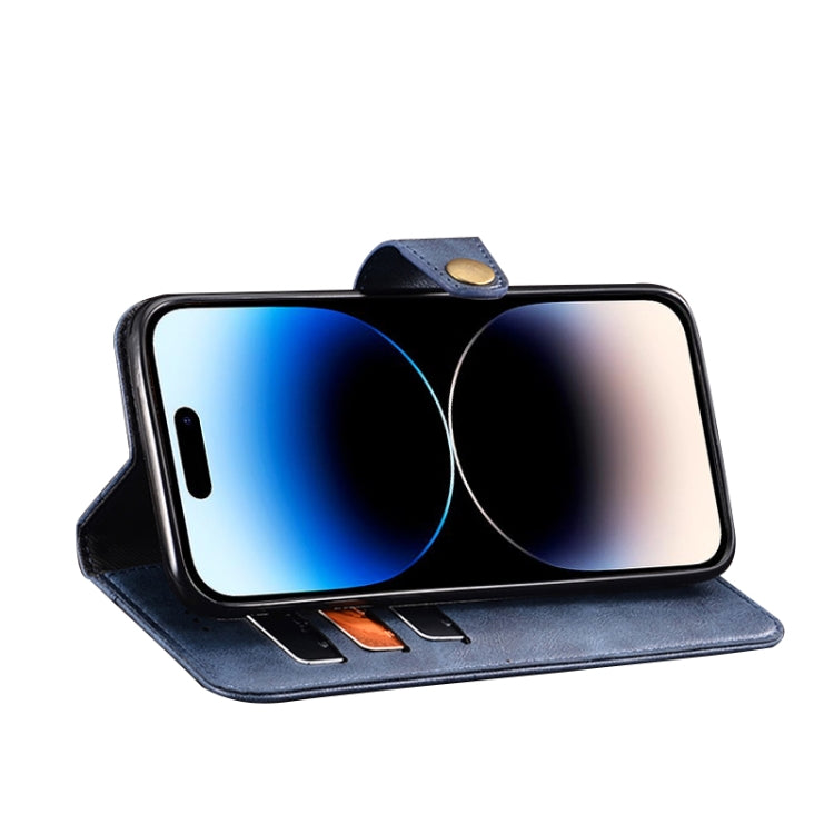 For ZTE Axon 30S idewei Retro Texture Leather Phone Case(Black) by idewei