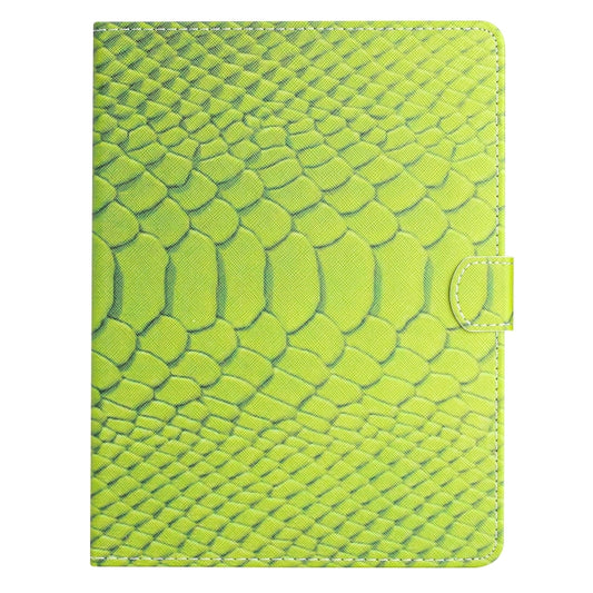 For 7 inch Tablets Solid Color Crocodile Texture Leather Tablet Case(Green) by bashfashion