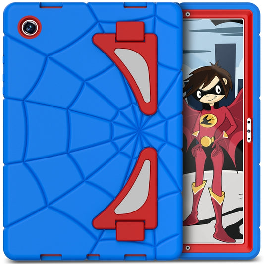 For Samsung Galaxy Tab A8 10.5 2021 Silicone + PC Shockproof Protective Tablet Case(Blue+Red) by bashfashion