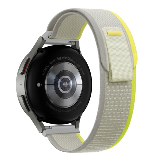 20mm Universal Loop Nylon Watch Band(Yellow Beige) by bashfashion