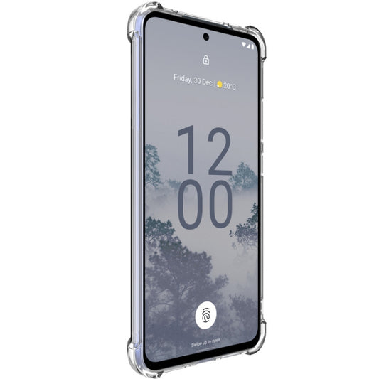 For Nokia X30 5G imak Shockproof Airbag TPU Phone Case(Transparent) by imak