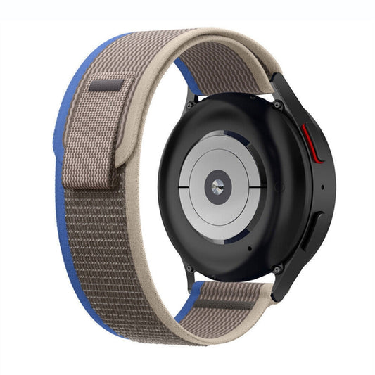 For Garmin Forerunner 255 / 745 Loop Nylon Watch Band(Blue) by bashfashion