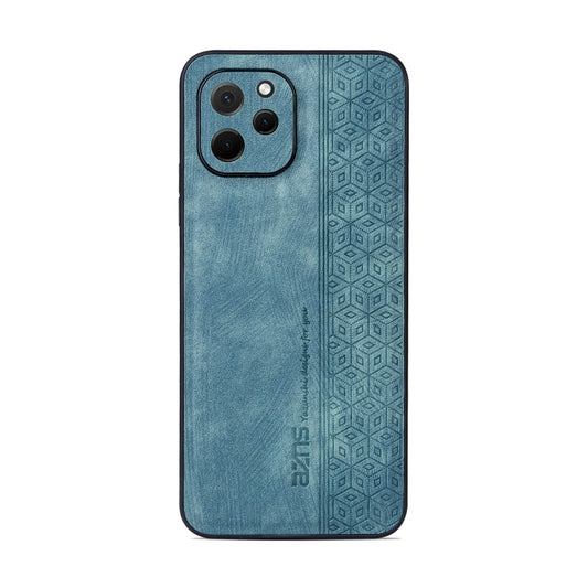 For Huawei Enjoy 50z / nova Y61 AZNS 3D Embossed Skin Feel Phone Case(Dark Green) by AZNS