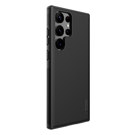 For Samsung Galaxy S23 Ultra 5G NILLKIN Frosted Shield Pro Magnetic Magsafe Phone Case(Black) by NILLKIN