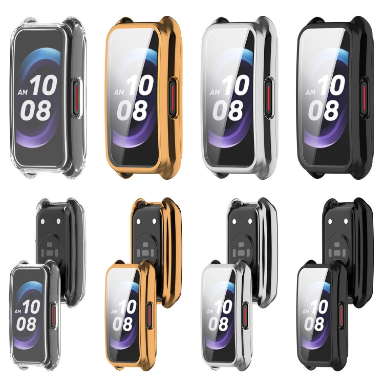 For Keep Band B5 / Band B4 Full Coverage TPU Electroplating Watch Protective Case(Silver) by bashfashion