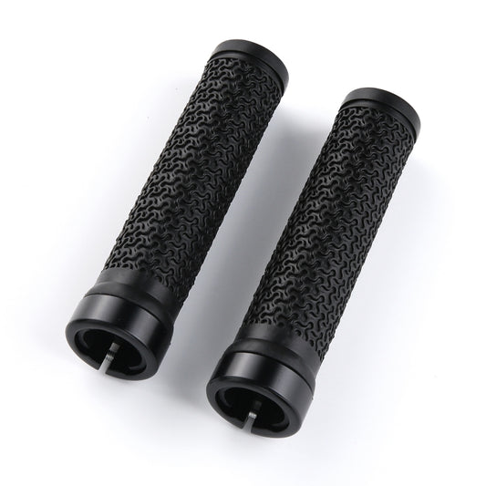 AG13 1 Pair 22mm Caliber Bicycle Grips(Black) by bashfashion