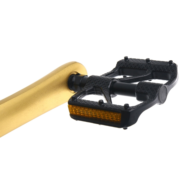 B610 1 Pair Mountain Bicycle Carbon Fiber Palin Bearing Pedals(Black) by bashfashion