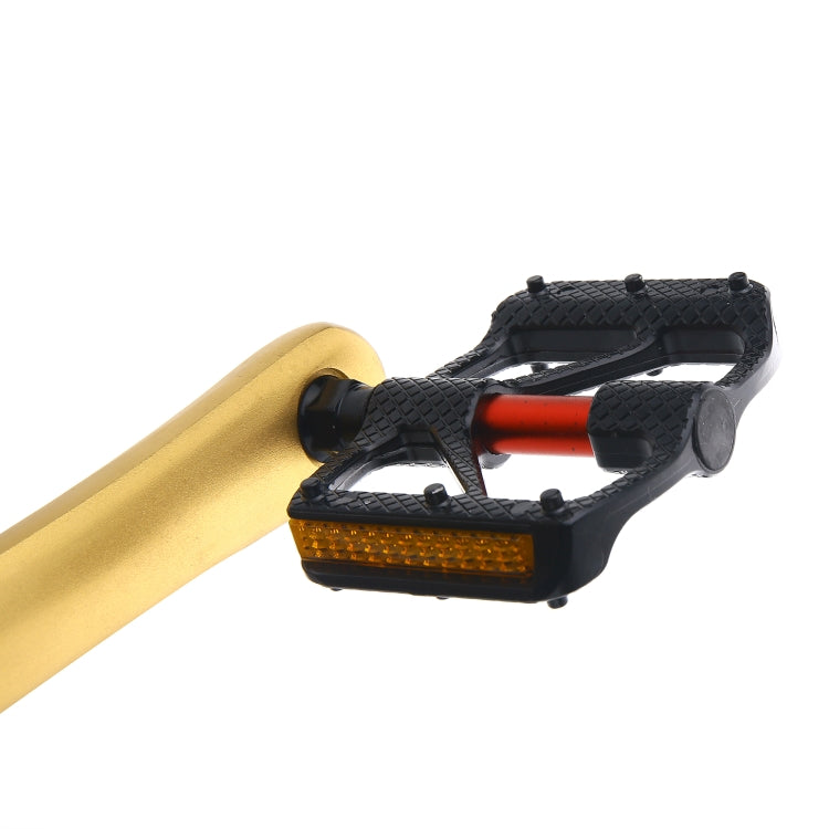 B610 1 Pair Mountain Bicycle Carbon Fiber Palin Bearing Pedals(Red) by bashfashion