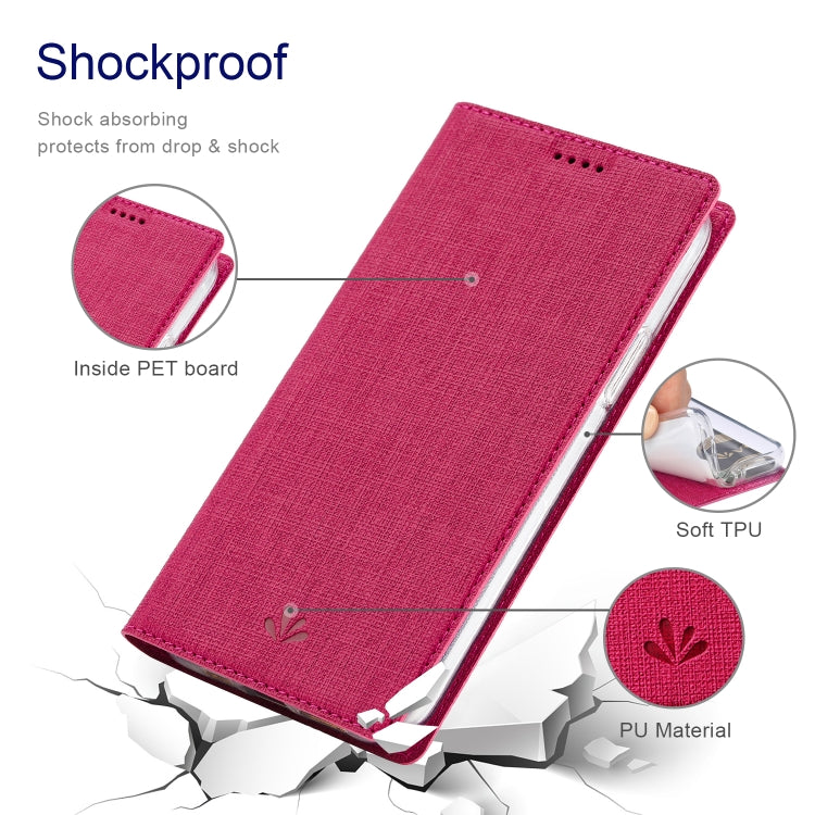 For One Plus 11 ViLi DMX Series Shockproof Magnetic Flip Leather Phone Case(Rose Red) by ViLi