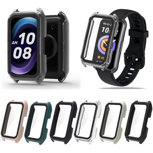 For Keep Band B4 PC Integrated Tempered Film Watch Case(Black) by bashfashion