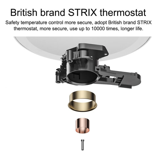 Original Xiaomi Mijia 1.7L 1800W Electric Kettle, AC 220V(White) by Xiaomi