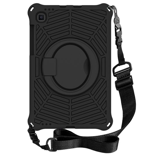 For Samsung Galaxy Tab S6 Lite P610 Spider King Silicone Protective Tablet Case(Black) by bashfashion