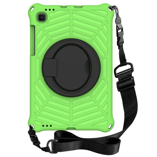 For Samsung Galaxy Tab S6 Lite P610 Spider King Silicone Protective Tablet Case(Green) by bashfashion