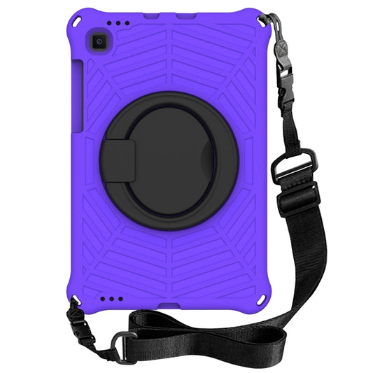 For Samsung Galaxy Tab S6 Lite P610 Spider King Silicone Protective Tablet Case(Purple) by bashfashion