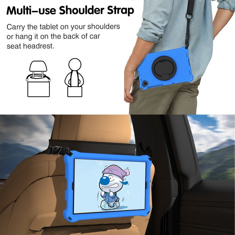 For Samsung Galaxy Tab A 10.1 2019 T510 Spider King Silicone Protective Tablet Case(Blue) by bashfashion