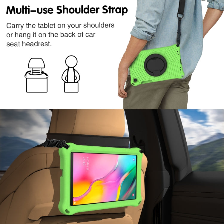 For Samsung Galaxy Tab A 8 SM-T290 Spider King Silicone Protective Tablet Case(Green) by bashfashion